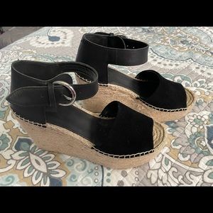 Marc Fisher espadrille wedge